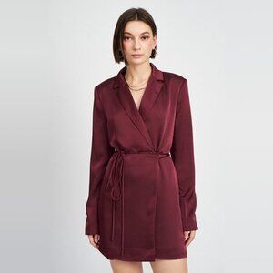 Emory Park Wrap Blazer Mini Dress